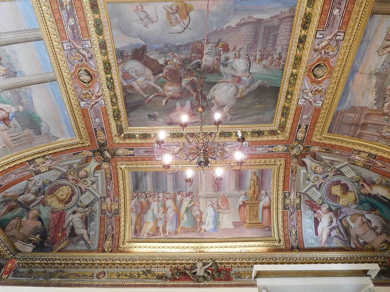 Palazzo Lercari - Parodi, Genova, Storie di Niobe